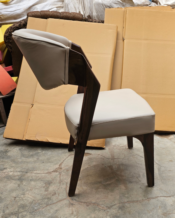 p3 Sheesham Wood Upholstered Chair - Image 2