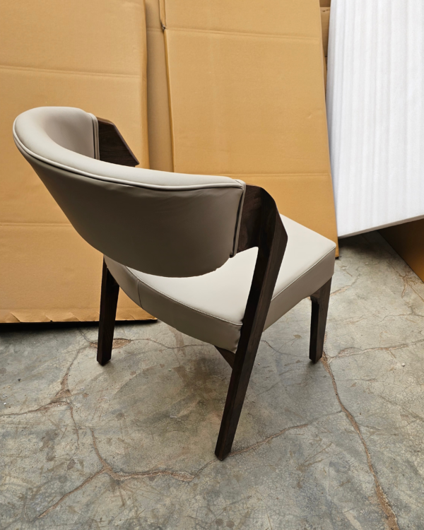 p3 Sheesham Wood Upholstered Chair - Image 3