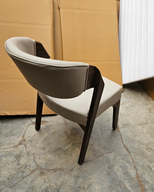 p3 Sheesham Wood Upholstered Chair - Image 5